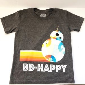 Star Wars BB-8 gray t shirt Disney toddler size 4